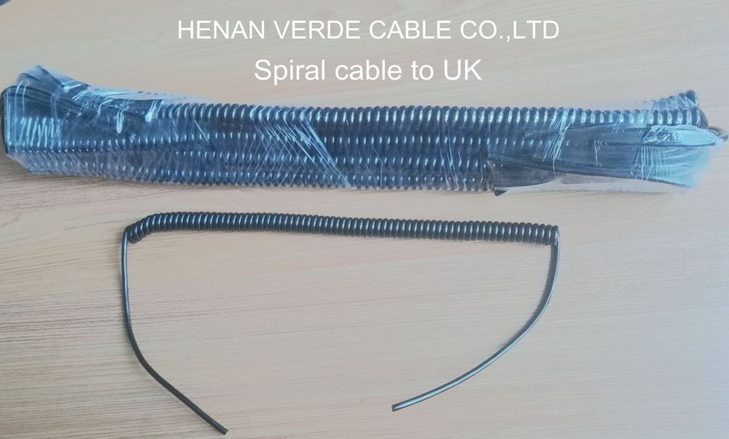 PUR Spiral cable factory