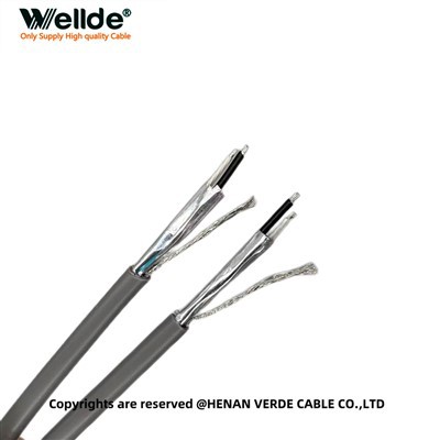 Cable de control aïllat de PVC 1 parell de 22 AWG