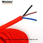 Cable espiral multi-de PUR de 3 nuclis
